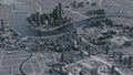 Shanghai 3d map.