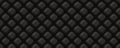 3d material black vinyl diamond tuck texture