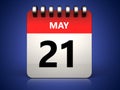 3d 21 may calendar