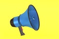 3D megaphone render object illustration Royalty Free Stock Photo