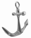 3d metal anchor symbol