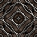 3d metallic Stone surface geometric pattern