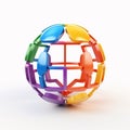 3D Minimal Inclusion and Diversity Icon