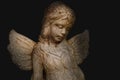 3D model of angel garden statue