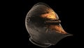 Helmet with beaked visor - zoom out Sx