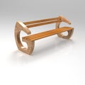 3d model bench Parkbank-Beton-weiss-099-eiche Yellow Granite