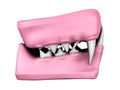 3d model of cat teeth cast.
