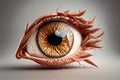 Anatomical 3D Eye Model with Detailed Structures - Generative AI