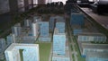 3D model of high rising buildings which will be constructed.