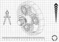 3d model of the planetary mechanism