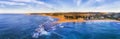 D Mona Vale Beach Pool From Sea pan Royalty Free Stock Photo