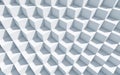 3d monochrome background with cubes. Royalty Free Stock Photo