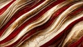 3d mural wallpaper for wall frames. red, golden, and white liquid marble background. interior home decor