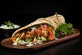 DÃ¶ner Kebab: Savory Turkish Delight in Pita or Flatbread