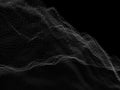 3D network particle flow background