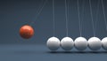 3d newton cradle