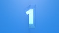 3D Object Layered Characters: Number \