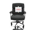 3d Office chair whit Royalty Free Stock Photo