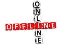 3D Offline Online Crossword