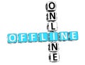 3D Offline Online Crossword