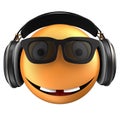 3d orange emoticon smile