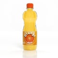 3D orange soda