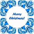 3d ornament,color pattern with shadow,modern ukrainian design,computer graphics,merry christmas!Place for text