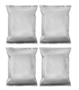 3d packaging plain white packs