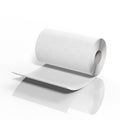3D Paper Kitchen Roll Towels Royalty Free Stock Photo