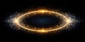 2D Particles loopable Effects with a Black Background for the 2D game Generative AI