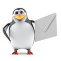 3d Penguin has mail