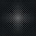 3d perforated metal pattern on grunge background. vector illustration Royalty Free Stock Photo