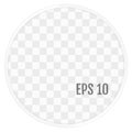 3D picture round frame design. Realistic Round frame. Design Template for Mock Up. Vector illustration