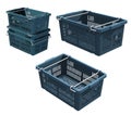 3D Plastic crate