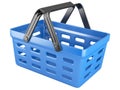 3d plastic shopping basket