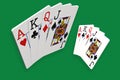 3D Playing Cards Royalty Free Stock Photo