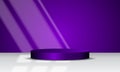 3D podium background. Minimal blank mockup abstract product display presentation, Display stage. Platform vector geometric design
