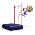 3d Pole vaulter