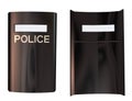 3d Police Shield
