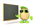 3d Potato teacher