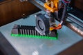 3d print head. Printer for printing 3d plastic products