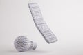 3D printed clamshell mobile phone and lightbulb