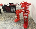 3D printed exoskeleton modular concept prototype on display