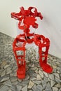 3D printed exoskeleton modular concept prototype on display