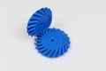 3D printed gear Royalty Free Stock Photo