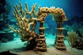 3d-printed structures supporting coral growth