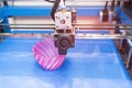 3D printer or additive manufacturing and robotic automation