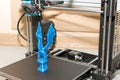 3D Printer of blue dragon