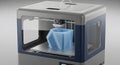 3D Printer Creating Object, Modern Technology Royalty Free Stock Photo