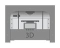 3D Printer icon Royalty Free Stock Photo
